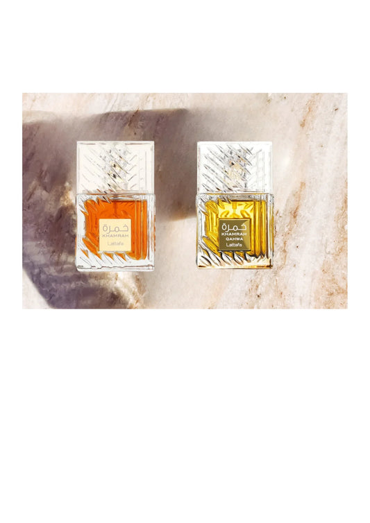 ✨ Khamrah de Lattafa : Le Parfum Oriental Qui Envoûte le Monde  Pourquoi le Découvrir en Échantillon