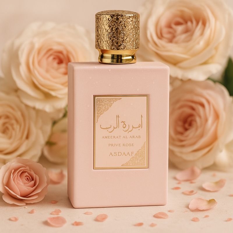 Echantillon Ameerat Al Arab Privé Rose Eau Parfum de Lattafa Perfumes