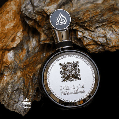 Echantillon Fakhar Black Silver Eau Parfum de Lattafa Perfumes