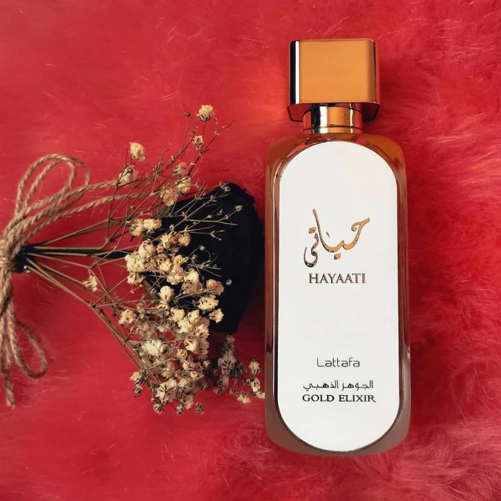 Echantillon Hayaati Gold Elixir Eau Parfum de Lattafa Perfumes