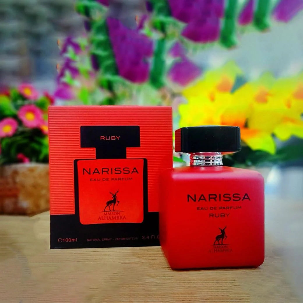 Echantillon Narissa Ruby Eau Parfum de Maison Alhambra
