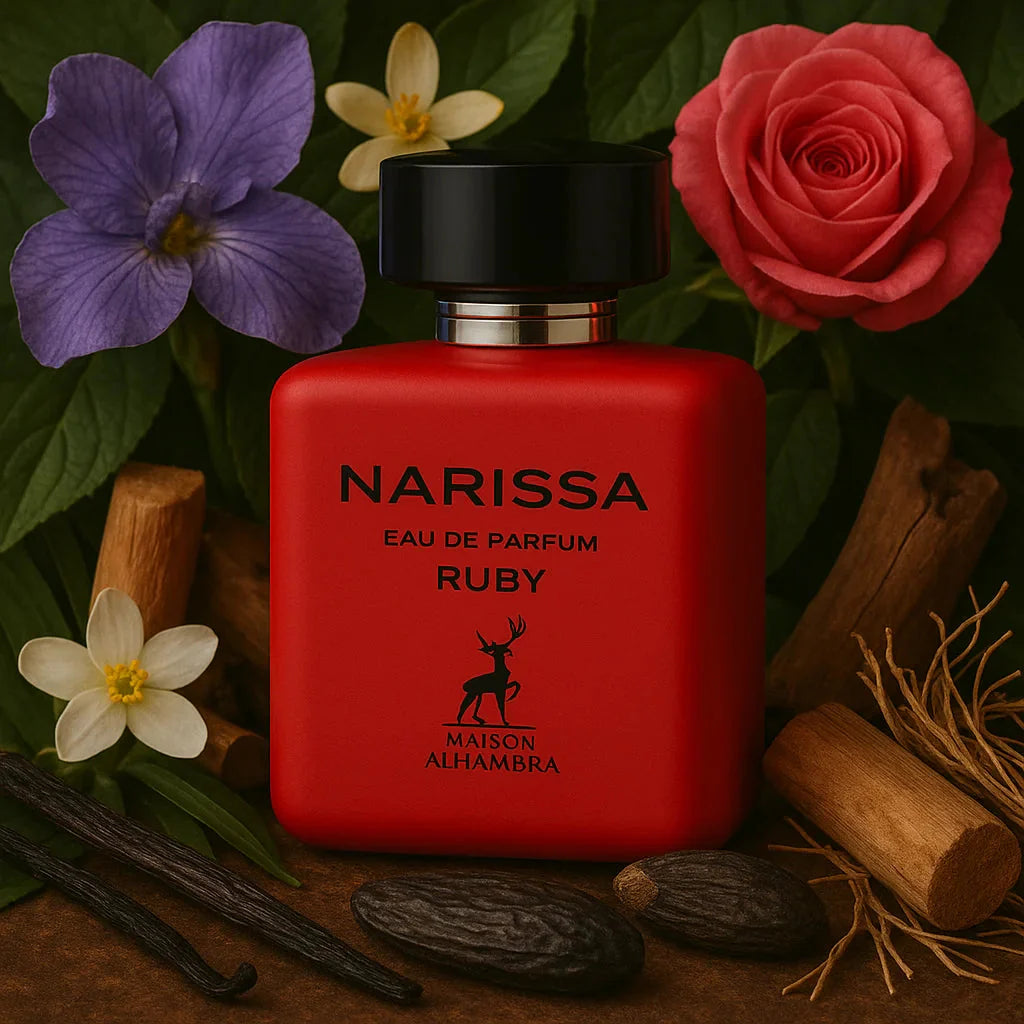 Echantillon Narissa Ruby Eau Parfum de Maison Alhambra