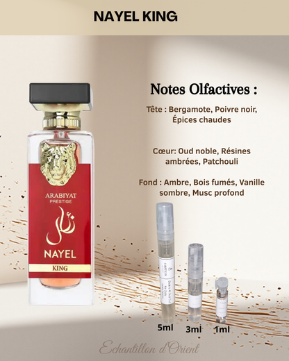 Echantillon Nayel King Eau Parfum de Lattafa Perfumes