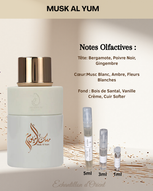 Sample of Musk Al Youm Eau Parfum by Arabiyat Prestige