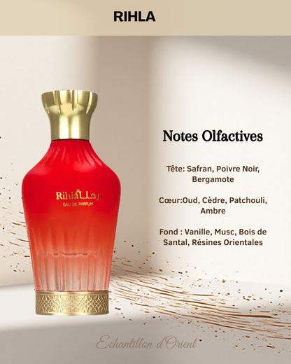Echantillon Rihal Eau Parfum 5ml de Arabiyat Prestige