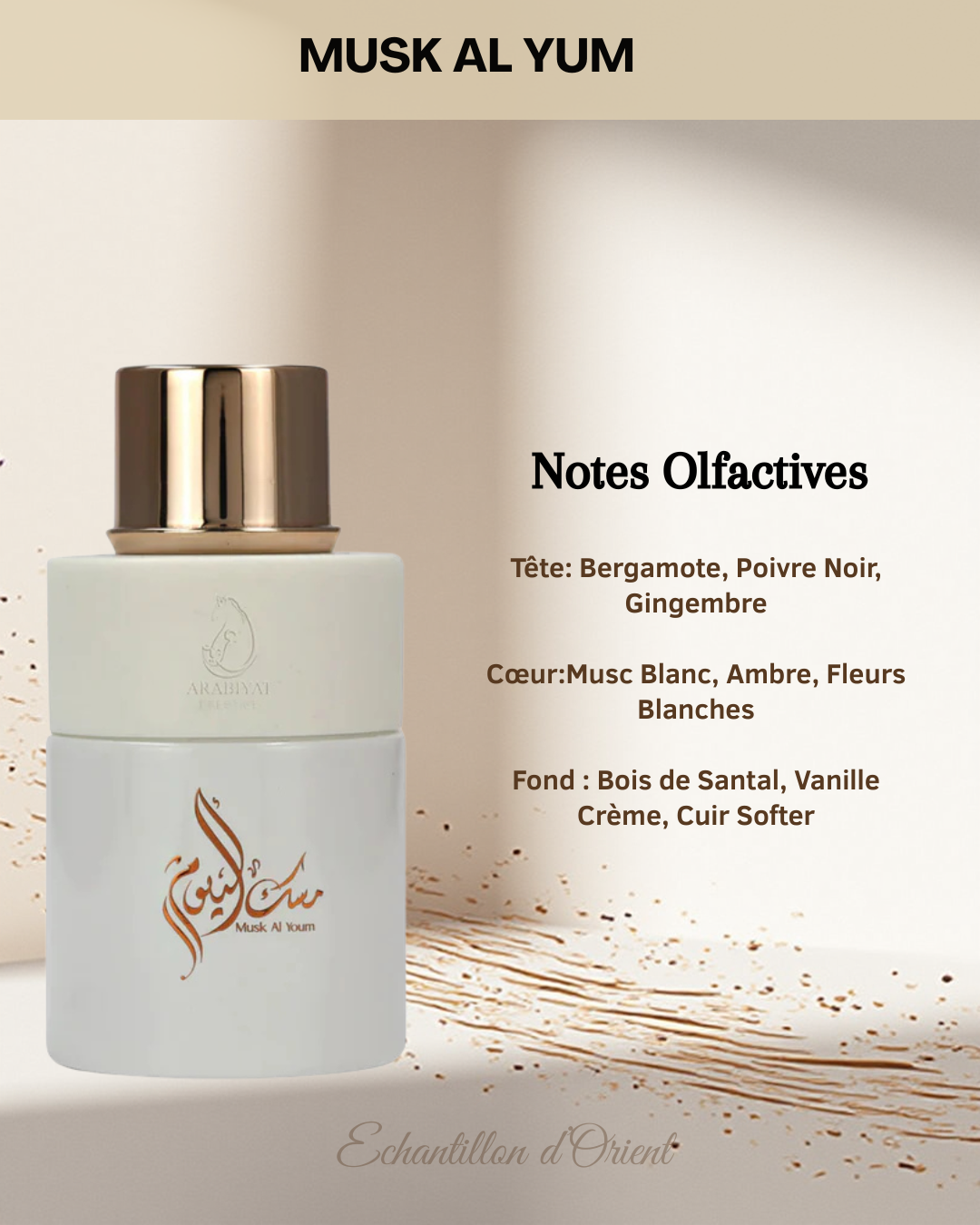 Musk Al Youm Eau Parfum 5ml sample by Arabiyat Prestige