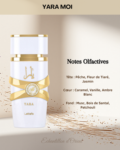 Echantillon Yara Moi Eau Parfum 5ml de Lattafa Perfumes