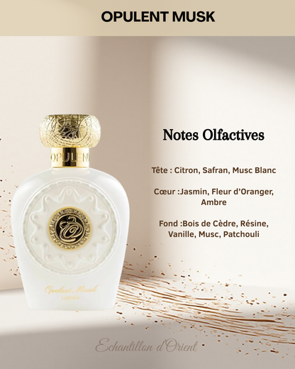 Echantillon Opulent Musk Eau Parfum 5ml de Lattafa Perfumes