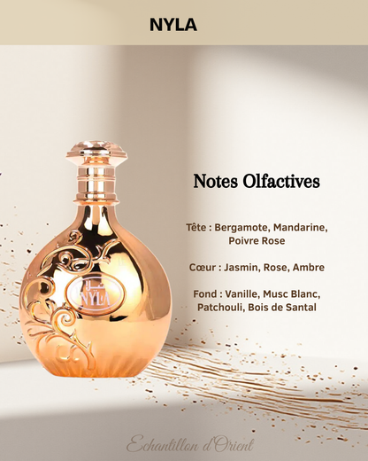 Echantillon Nyla Eau Parfum 5ml de Arabiyat Prestige