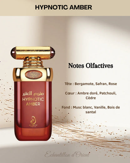 Echantillon Hypnotic Amber Eau Parfum 5ml de Arabiyat Prestige