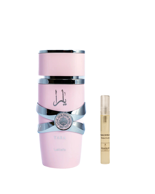 Echantillon Yara Rose Eau Parfum de Lattafa Perfumes
