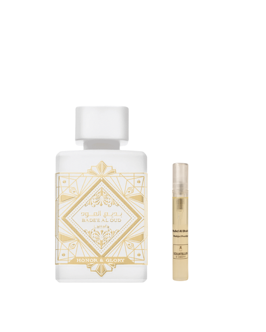 Echantillon  Badee Al Oud Honor & Glory Eau de parfum de Lattafa Perfumes
