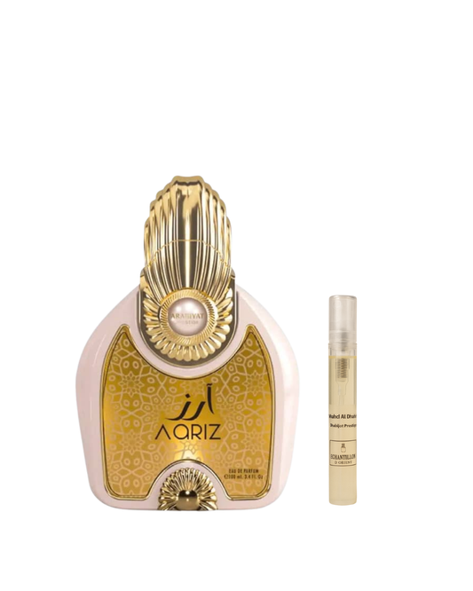 Echantillon Aariz Eau Parfum de Arabiyat Prestige