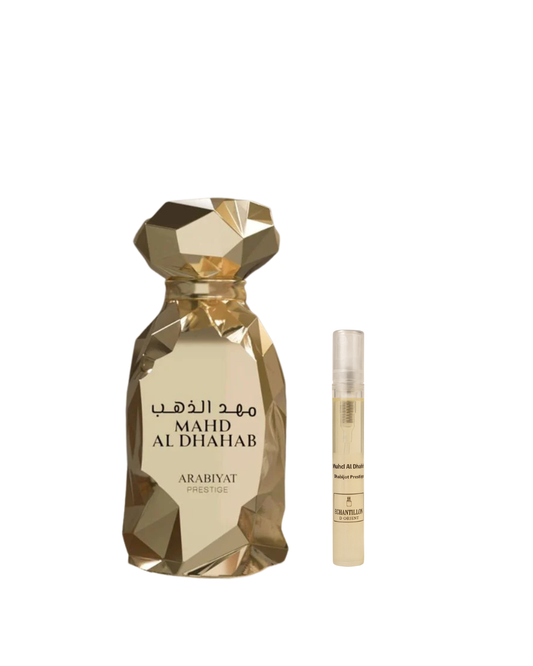 Echantillon Mahd Al Dhahab Eau Parfum de Arabiyat Prestige
