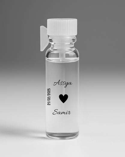 Lots Échantillons de Parfums de 1 ml à personnalisés