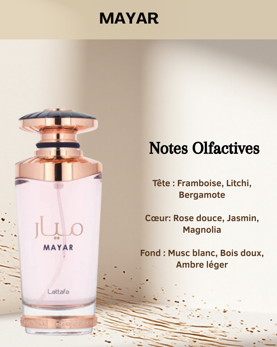 Echantillon Mayar Eau Parfum 5ml de Lattafa Perfumes