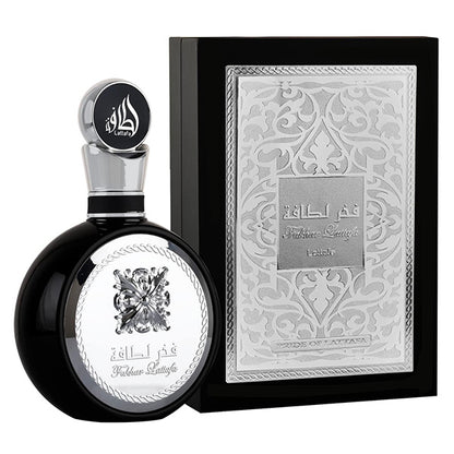 Echantillon Fakhar Black Silver Eau Parfum de Lattafa Perfumes